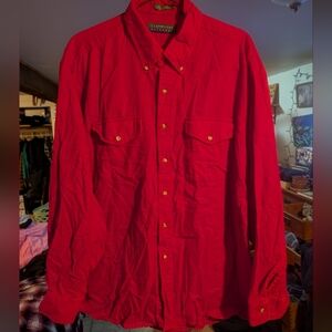 Claybrooke Outdoors Red Shirt XXL